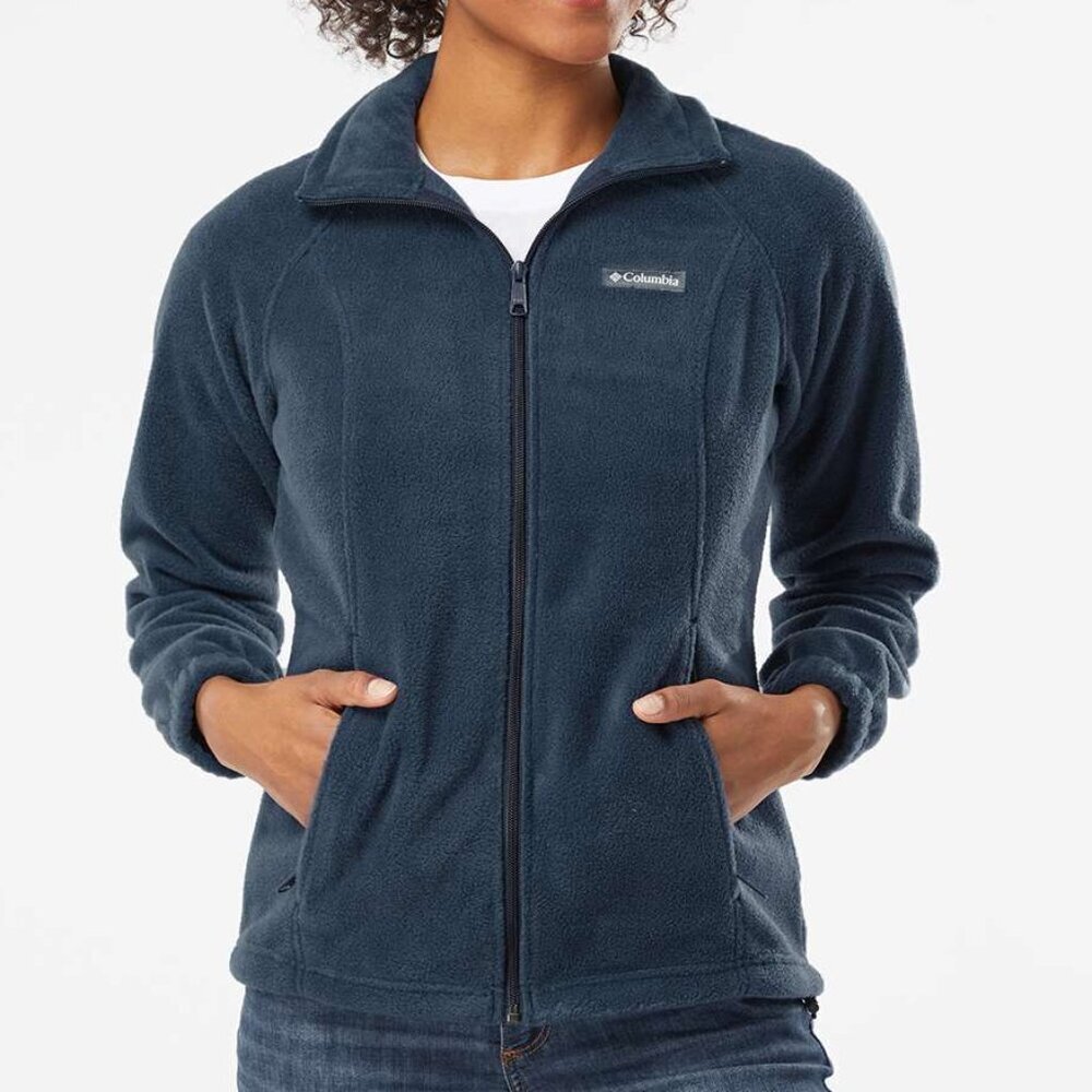 Columbia Navy Benton Springs Full Zip Fleece